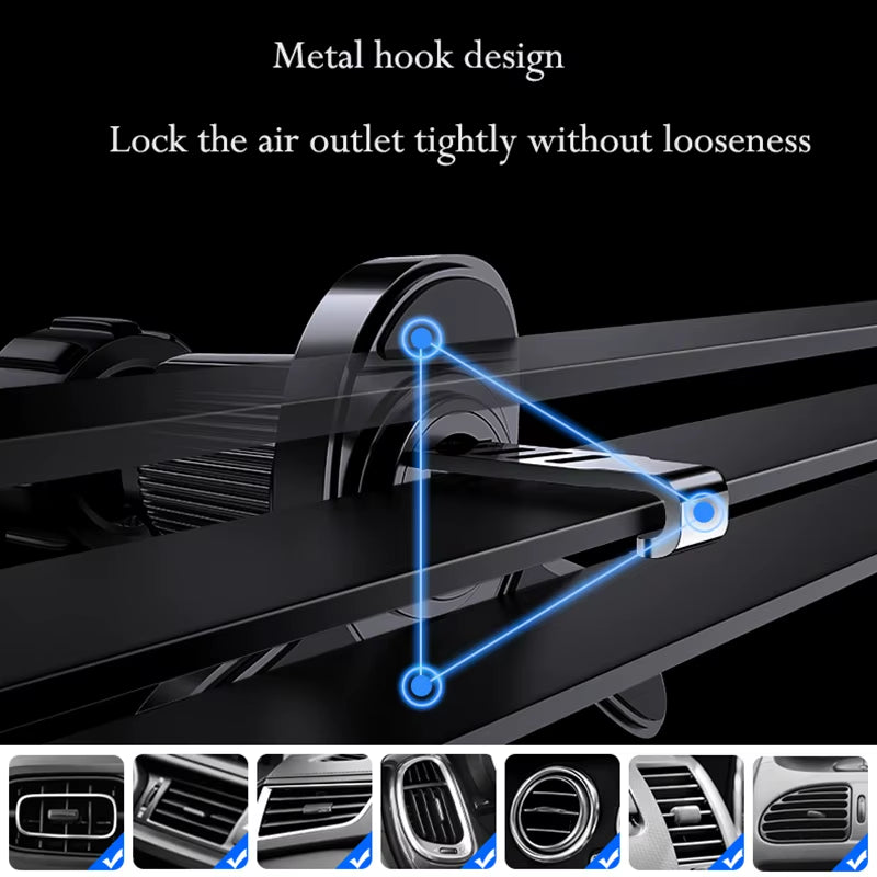 Car Phone Holder,Magnetic Phone Holder for Car Air Vent Phone Holder Mount,360° Rotation Phone Holders