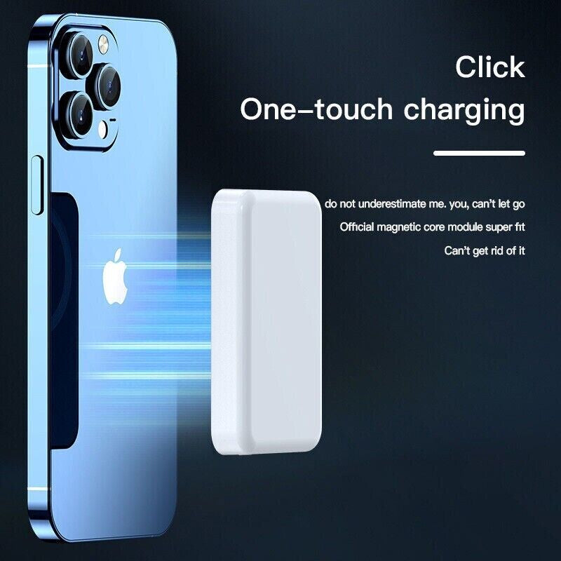 10000Mah Power Bank Magnetic Battery Pack Wireless Charger