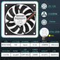 80MM Fan 5V USB Fan 80X80X10Mm 8Cm DC 5V 12V 24V 8010 Fan Brushless Cooling Cooler PC Fan Computer Case Fan Cooler